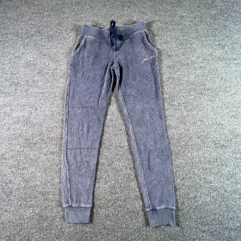 Pink Victoria's Secret Joggers Women's XS Grey Sleepwear Cozy Plush Fleece Comfy